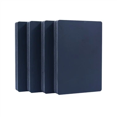 Foglio di PVC espanso nero